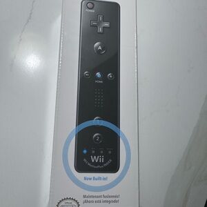 Nintendo Wii Remote Plus Controller – MotionPlus Inside (Black) – New in Box